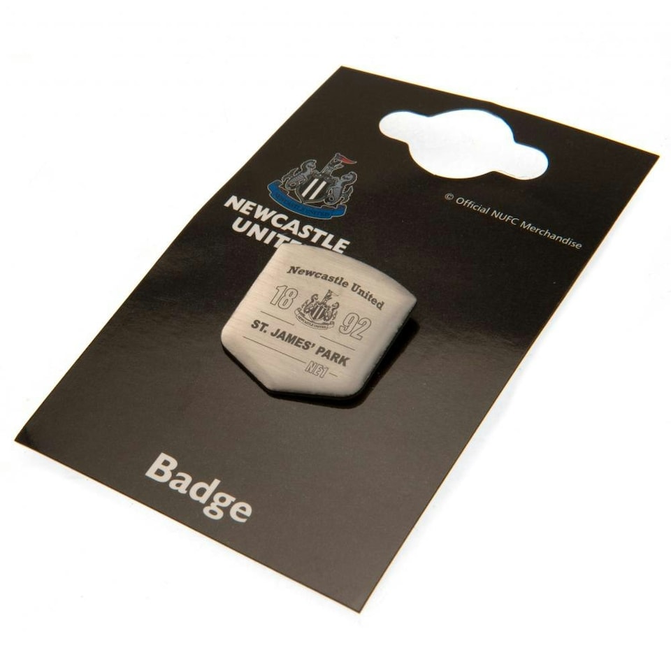 image 1 of Newcastle United FC Established Badge - Silver - One Size