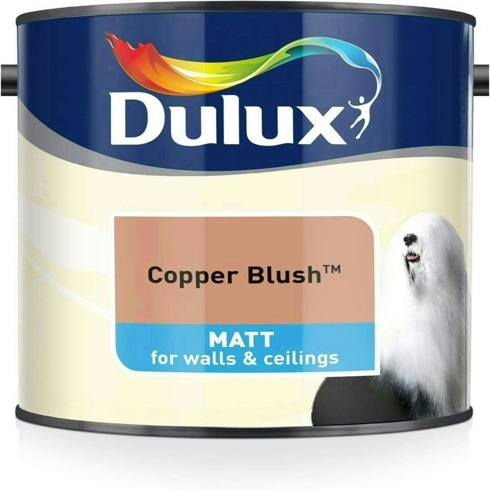 image 1 of Dulux Matt 2.5L Copper Blush - Matt