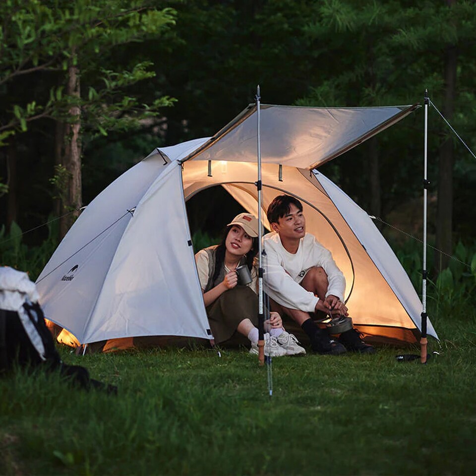 image 1 of Cloud-Creek Series 2 Person Tent | Brown | Light Coffee Brown