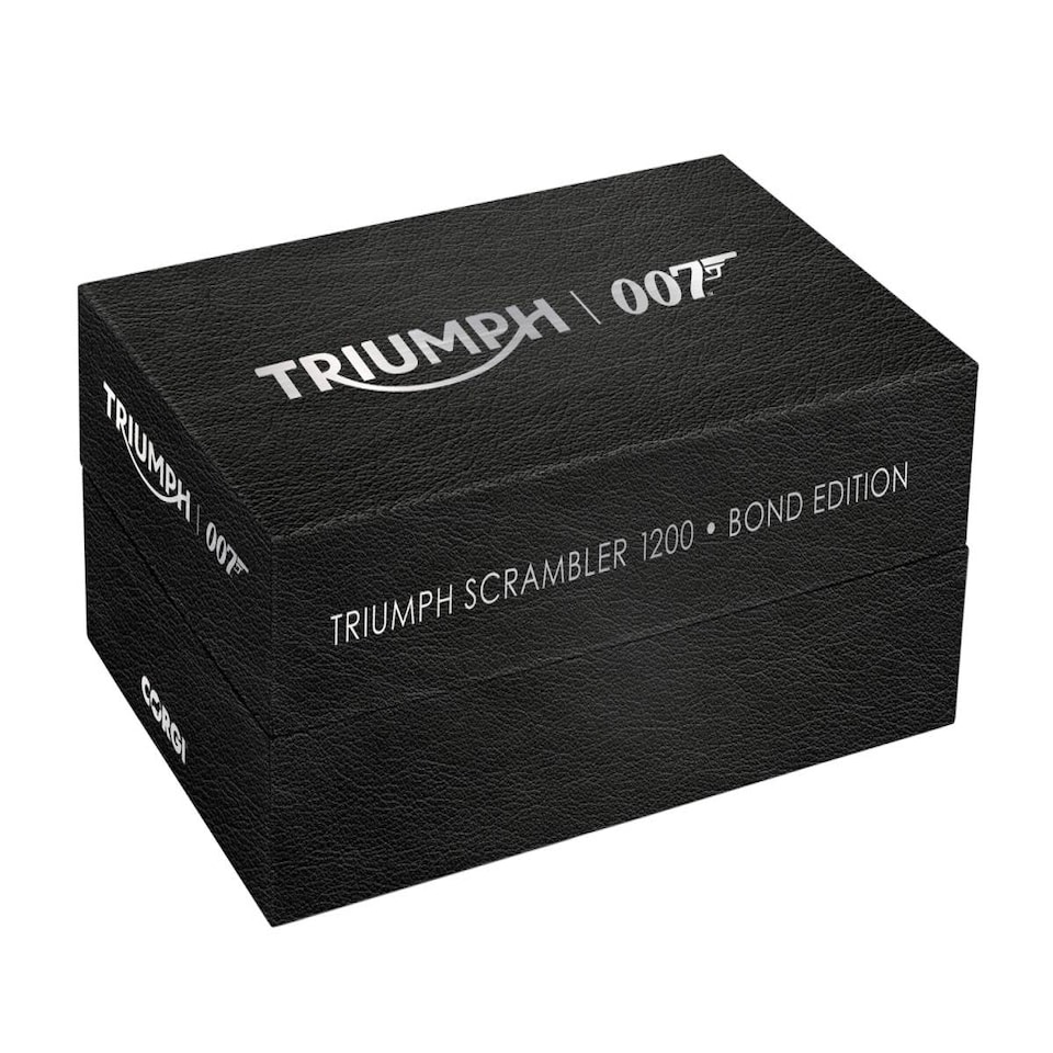 image 1 of Corgi James Bond Triumph Scrambler 1200