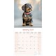 image 3 of Wire Haired Dachshund 2026 Calendar | Square Wall Calendar | Dog Breed Gift | Plastic Free Packaging | by Avonside Publishing