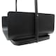 image 3 of JVL Steel Conway Fire Companion Black Log Holder - Black