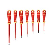 Bahco B220.017 Bahcofit Insulated Screwdriver Set, 7 Piece - Multi Colour - One Size