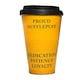 image 4 of Travel Mug RPET (400ml) - Harry Potter (Proud Hufflepuff)