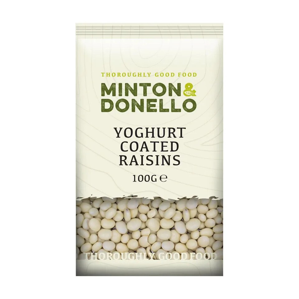 image 1 of Minton & Donello Yoghurt Coated Raisins 6 x 100g | Multi