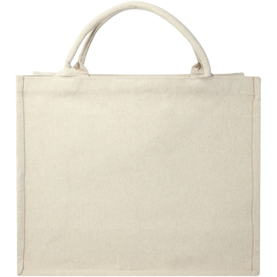 image 1 of Page Recycled Tote Bag - Oatmeal - One Size | Grey