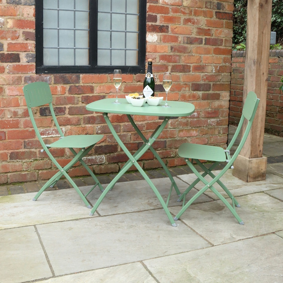 image 1 of VENICE Bistro Folding Set Olive