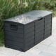 image 6 of Gr8 Garden Black 300L Plastic Storage Box Garden Outdoor Shed Utility Cushion Chest Truck