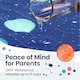 image 3 of Toddler Potty Training Bed Pads - Non-Slip - Soft Waterproof Bedwetting Pee Protector Mat for Kids - Multi-Layer, Washable, Absorbs Up to 2000ml - 90 x 85cm Blue | Astronaut | Single