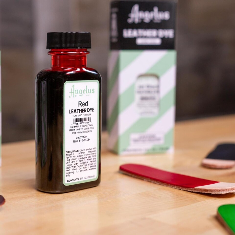 image 1 of Angelus Low VOC Leather Dye - Non-Flammable Formula 3oz