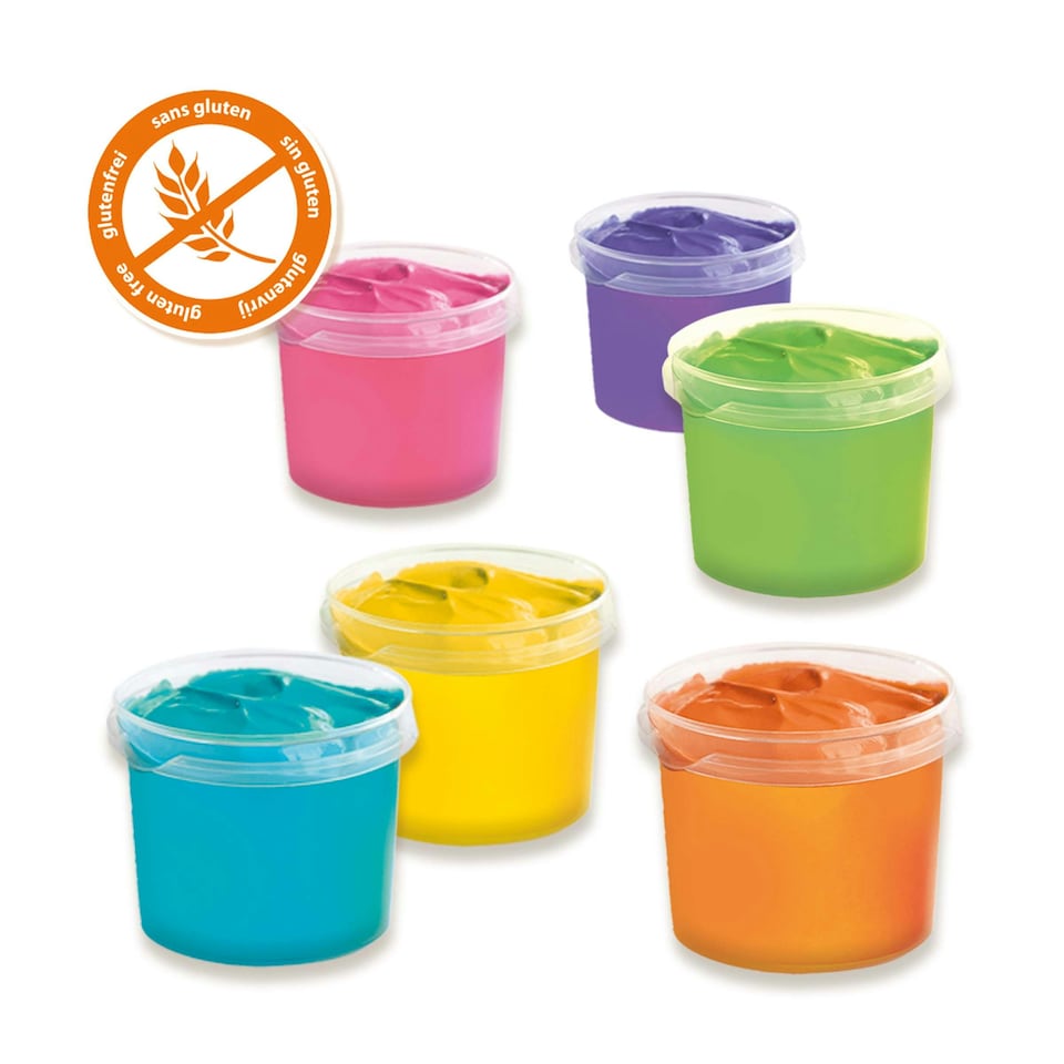 image 1 of SES Creative Fingerpaint Mega Set 6 Colours 110 mL