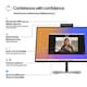 image 6 of HP Series 5 Pro 23.8 inch FHD USB-C Conferencing Monitor - 524pm, 60.5 cm (23.8"), 1920 x 1080 pixels, Full HD, LCD, 5 ms, Black | Black | Black | 52.7 cm