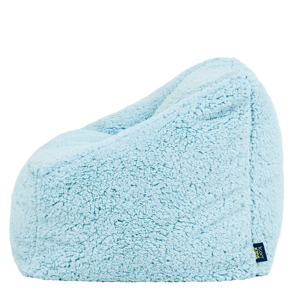 image 1 of icon Kids Teddy Bear Armchair Bean Bag Blue Childrens Bean Bags Set of 2