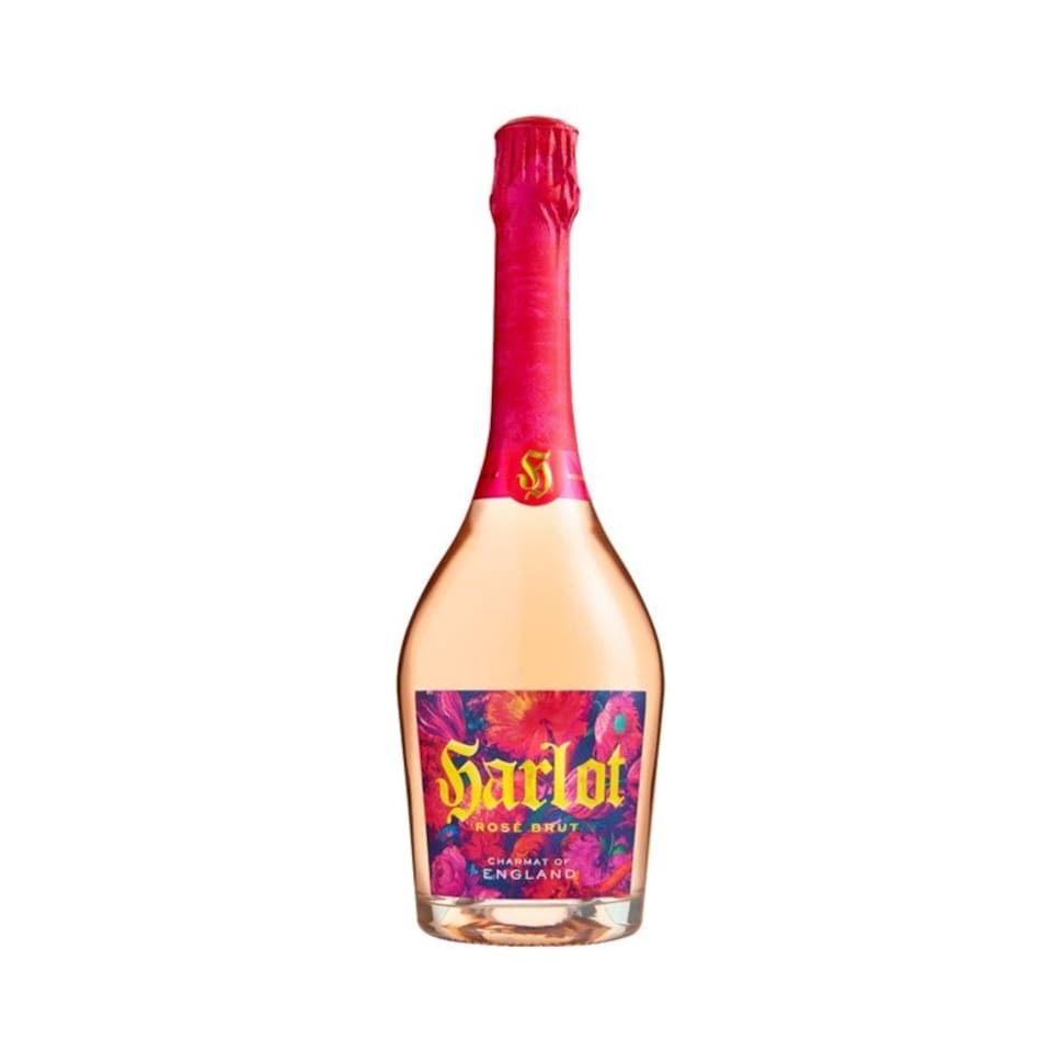 Harlot Brut Rose Sparkling Wine 75cl