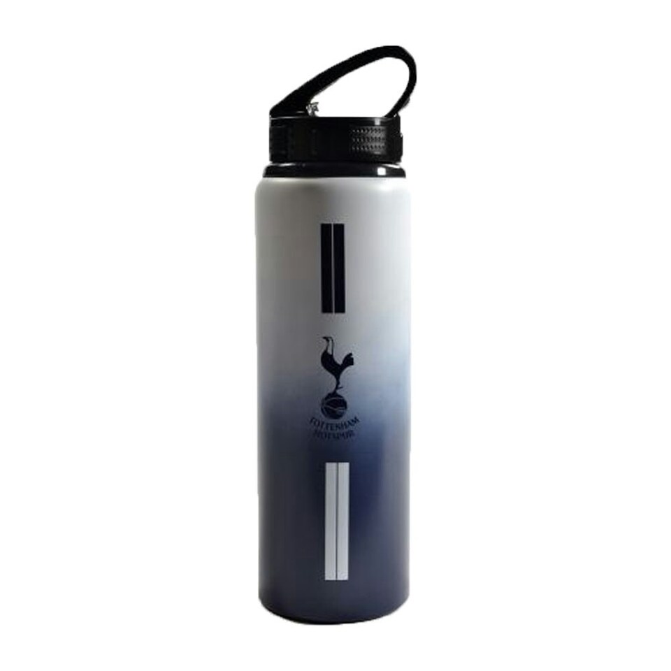 image 1 of Tottenham Hotspur FC Fade Aluminium Water Bottle - Navy/White - One Size
