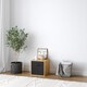 image 3 of Cube Unit with Insert | Cream | Beech & Black | 1