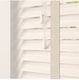 image 2 of 180cm White Oak Faux Wood Venetian Blinds with Tapes (120cm Drop) | White | White