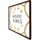 image 3 of Good vibes (Picture Frame) Grey | XS