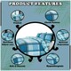 image 2 of VELVETIO Waverly Check Duvet Cover Set Reversible Polycotton Easy Care Beddings Blue | Single