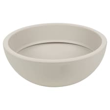 40cm Large Round Decorative Planter | Cream | 1
