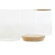 image 3 of 3 Tubs Home ESPRIT Transparent Silicone Bamboo Borosilicate Glass 10 x 10 x 22,3 cm N/A
