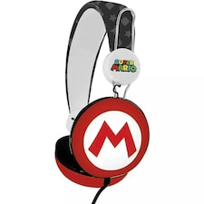 OTL Super Mario Adjustable Kid's Wired Headphones Red