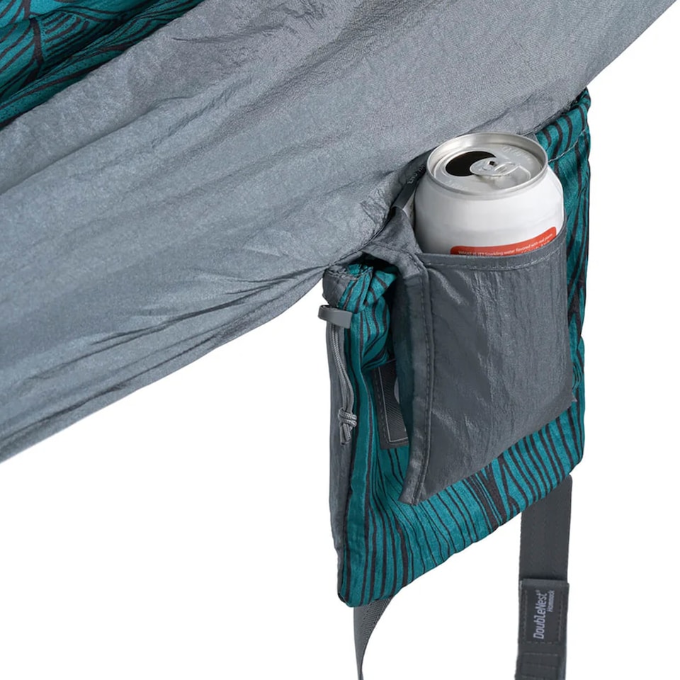 image 1 of DoubleNest Printed Hammock - Lightweight Durable Portable Camping Hammock | Purple | Purple