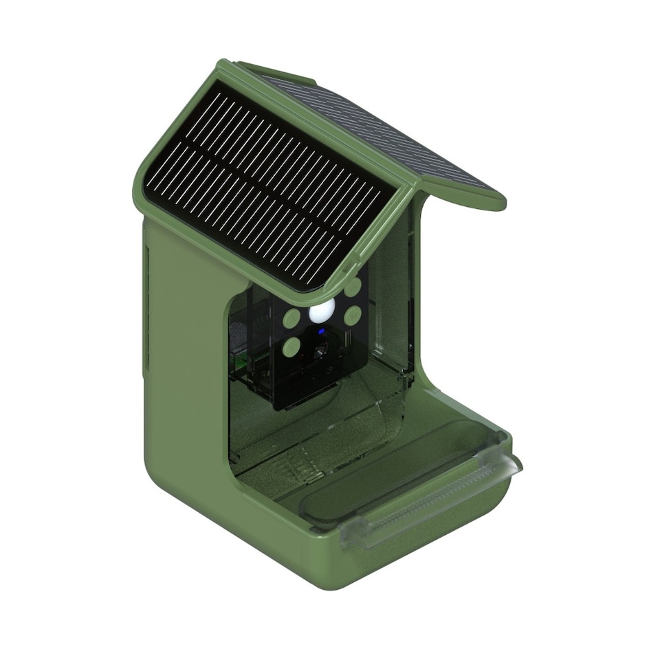 image 1 of Denver Birdfeeder Cam Full HD Night and Day Solar Powered Bird Camera