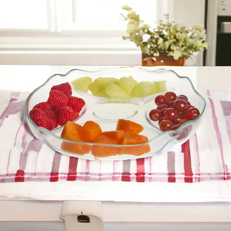 image 1 of Pasabahce Aperitif 5 Compartment Glass