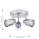 image 5 of Chrome 3 Light IP44 Bathroom Round Spotlight Plate | Chrome | 1