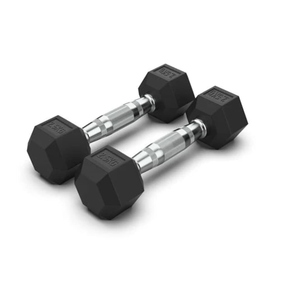 image 1 of GYM SETS Hex Dumbbell Pairs | 2 x 2.5kg (Pair)