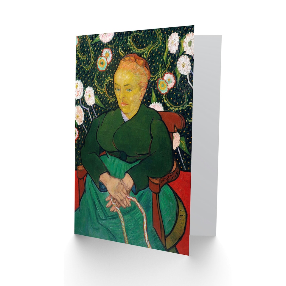 image 1 of Vincent van Gogh Art Card Augustine Roulin Rocking a Cradle
