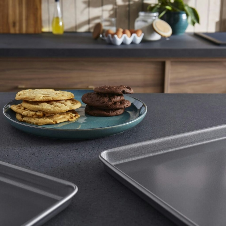image 1 of Morphy Richards 13"x9" Oven Tray Set