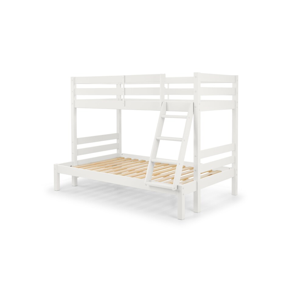 image 1 of Merlin 90cm Single White Triple Sleeper Bunk Bed