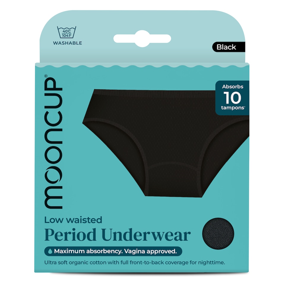 image 1 of Mooncup® Period Pants Low Waist Size 10