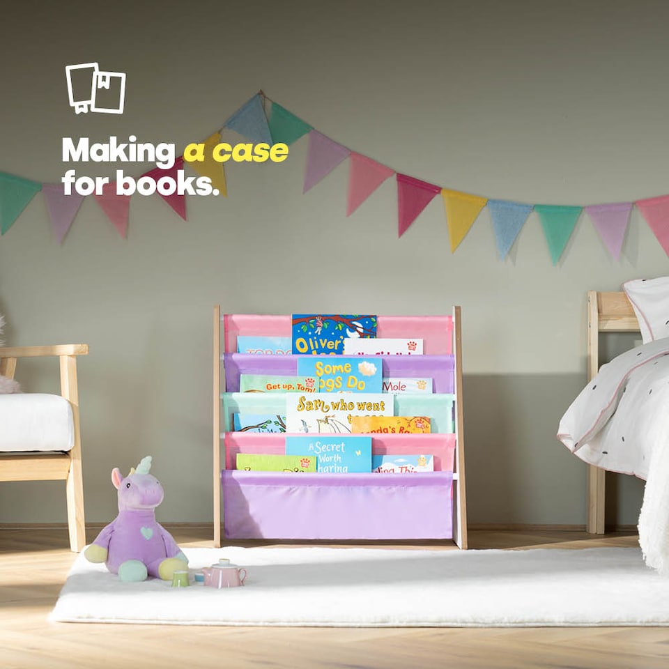 image 1 of Childrens Bookcase Confetti