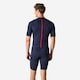 image 4 of Decathlon 100 men’s 1.5 mm neoprene Shorty Surfing wetsuit - navy blue
