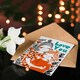 image 4 of Mothers Day Card Red Floral Love You Mum Card