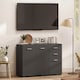 image 6 of HOMCOM Modern Sideboard Kitchen Storage Cabinet