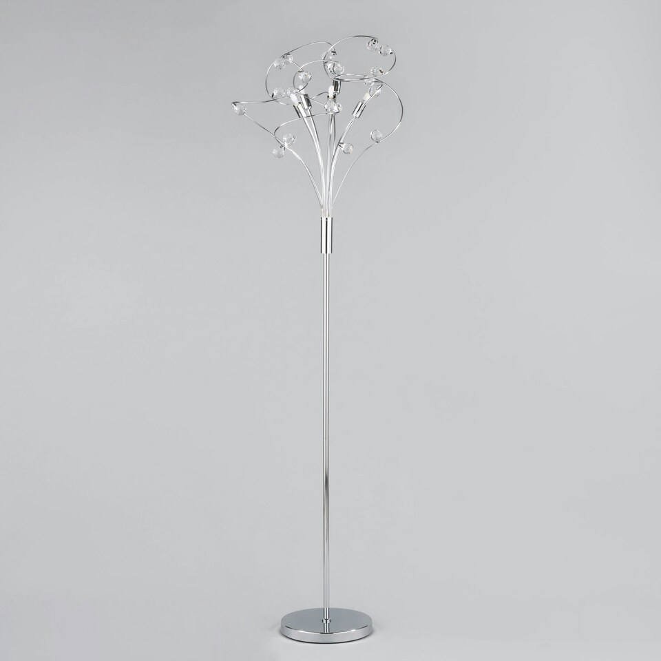 image 1 of BHS Lila Floor Lamp, Chrome