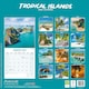 image 2 of Tropical Islands 2026 Calendar | Square Wall Calendar | Travel Gift | Plastic Free Packaging | by Avonside Publishing