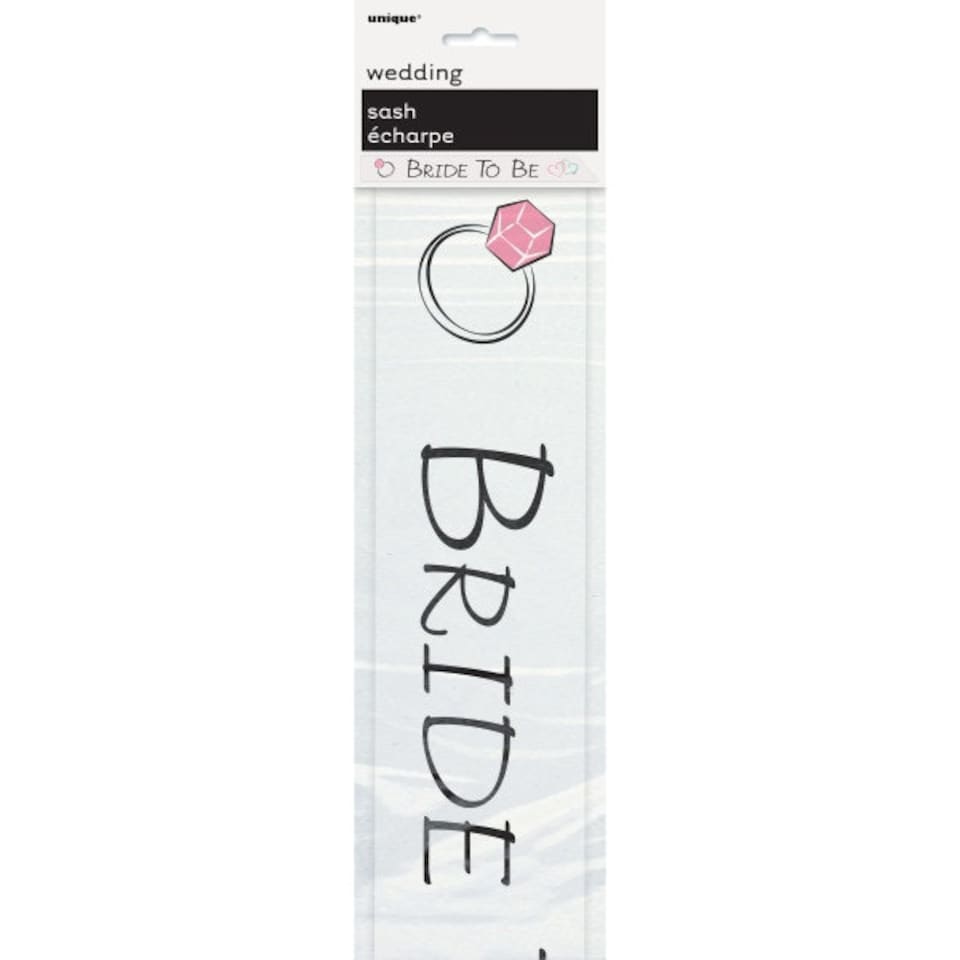 image 1 of Bride To Be Ring Sash