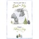 image 1 of Bears By Tree 'Like a Dad To Me' Father's Day Card