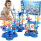 image 2 of 2 in 1 Ocean World and Flower Garden Building Toys 136 PCS STEM Construction Set for Kids