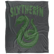 Harry Potter Slytherin Doodle Blanket - Multicoloured - One Size