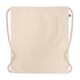 image 2 of MidOcean Yuki Organic Cotton Drawstring Bag - Beige - One Size Brown