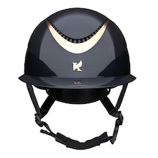 Karben Unisex Adult Alina Ellipse Riding Hat - Black/Gunmetal Grey - 58cm - 60cm Black | 58cm - 60cm