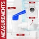 image 2 of SPARES2GO Universal Water Dispenser Tap Spigot Cooler Bottle Lever Faucet Spout (Blue / Cold, 15mm Internal Thread) Blue