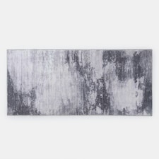 OHS Stylish Modern Abstract Carpet Floor Rug Runner, 50x120cm - Grey