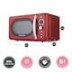 image 9 of Hamilton Beach 20L Retro Red Microwave
